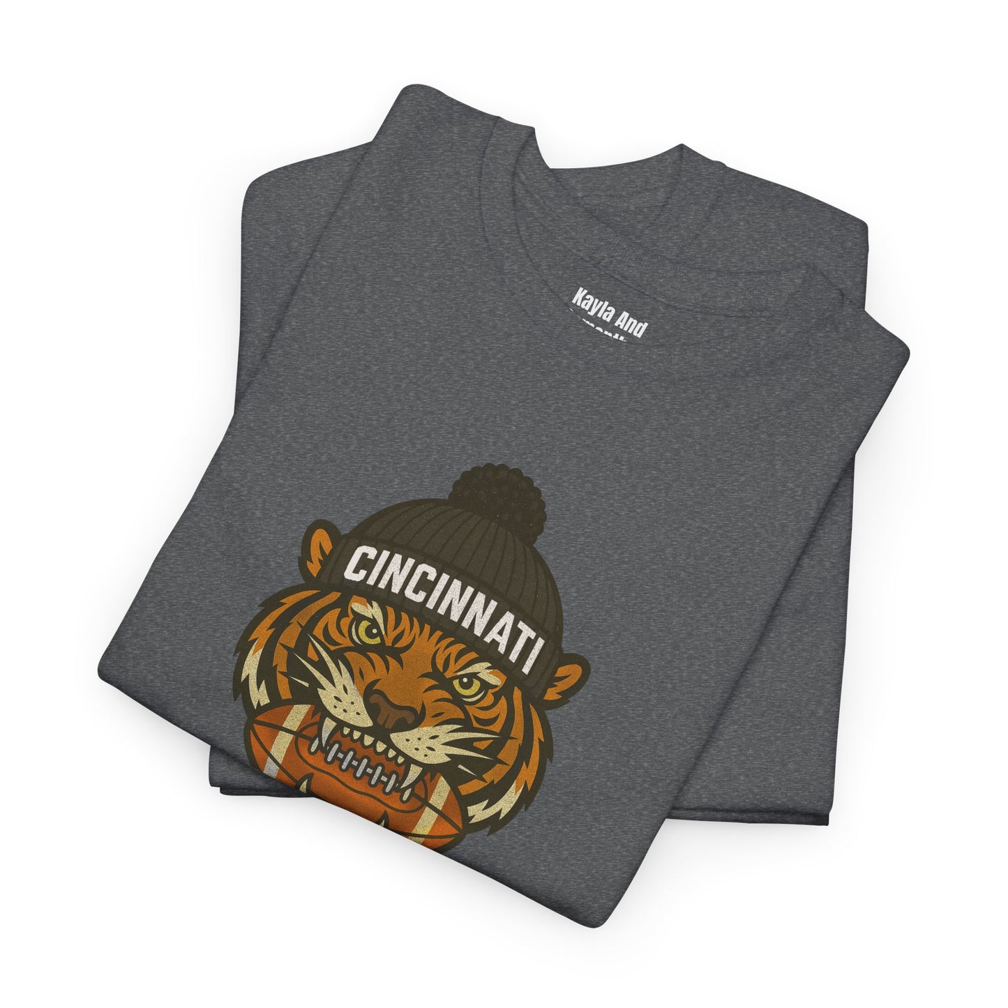 Cincinnati Football T-Shirt | Retro Vintage Design Tee For Sports Fans