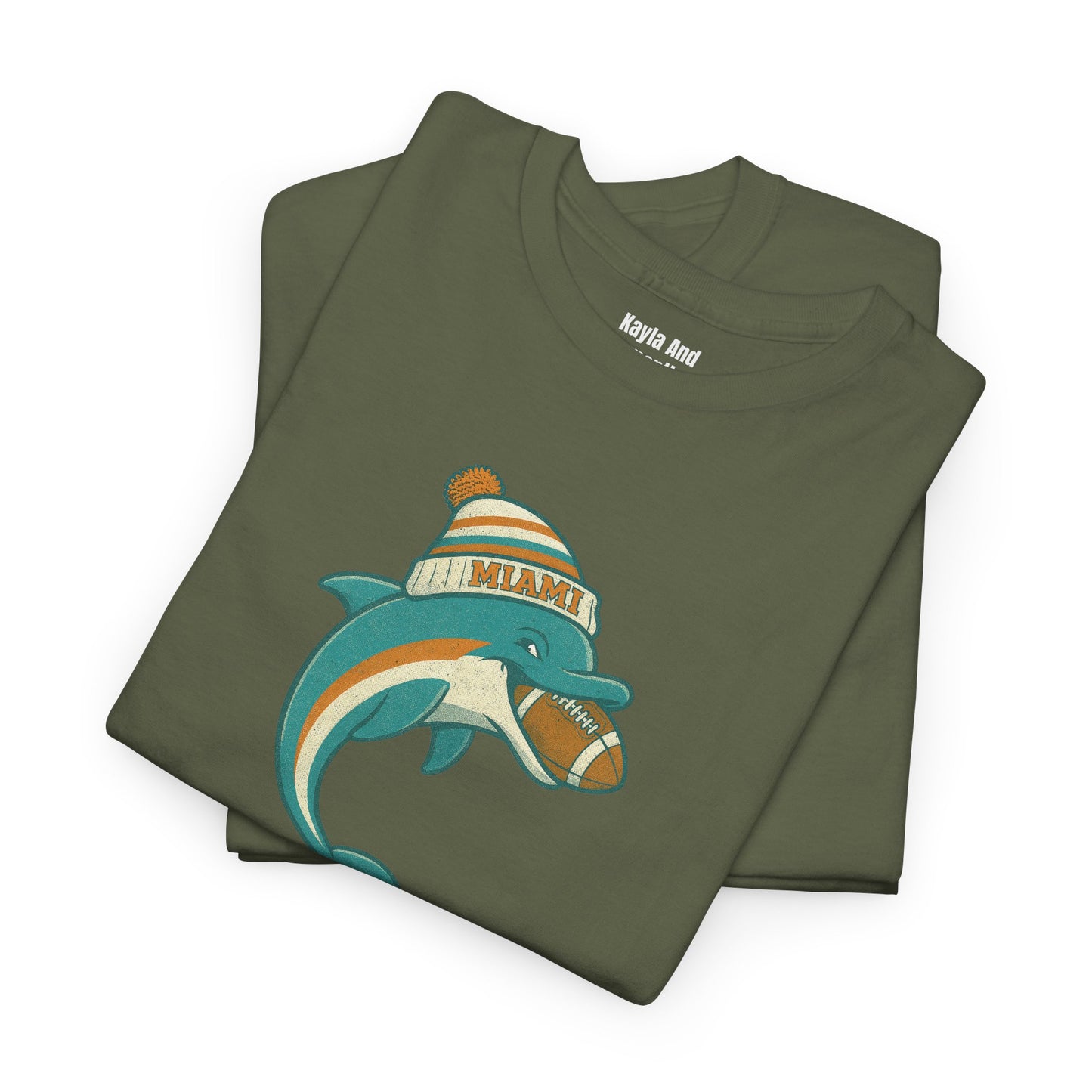 Miami Football T-Shirt | Retro Vintage Design Tee For Sports Fans