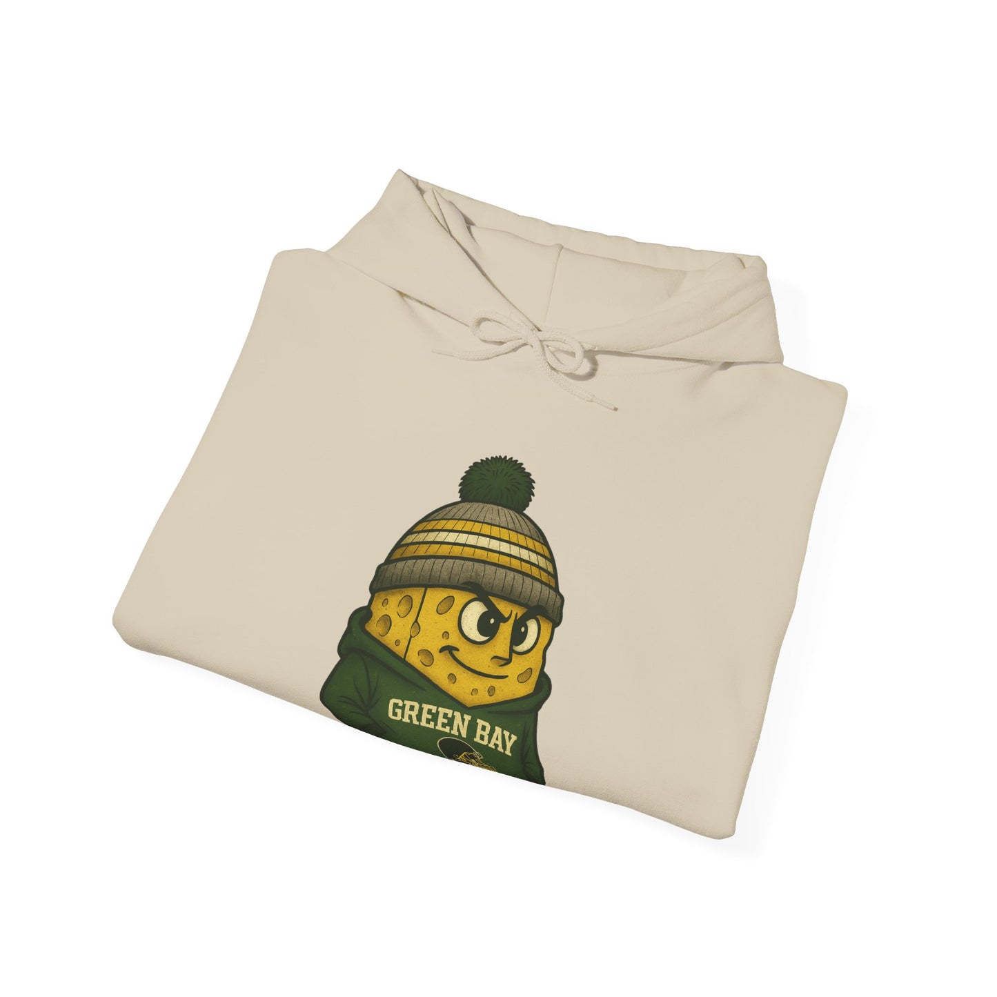 Green Bay Football Hoodie | Retro Vintage Design Sweatshirt For Sports Fans