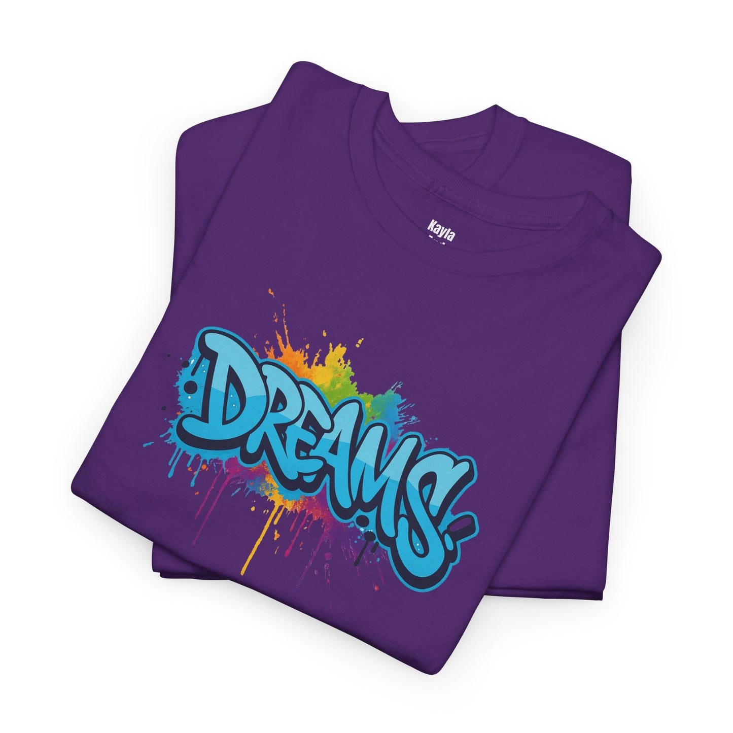 DREAMS Graffiti T-Shirt | Flow of Life & Trust the Process Manifestation Apparel