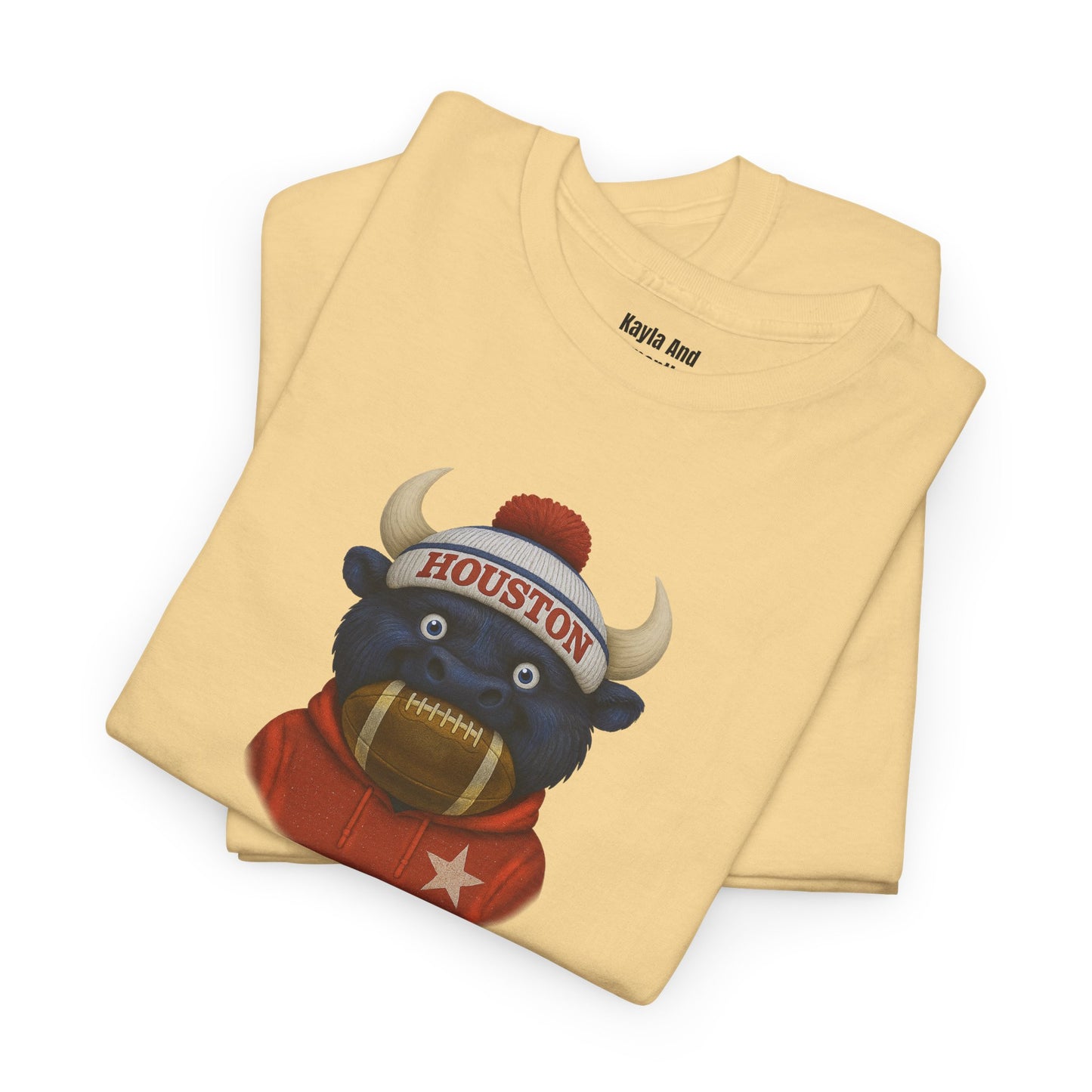 Houston Football T-Shirt | Retro Vintage Design Tee For Sports Fans