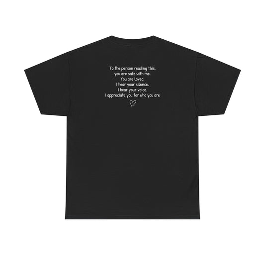 SAFE PLACE T-shirt – “You Are Safe With Me” Mental Health Tee