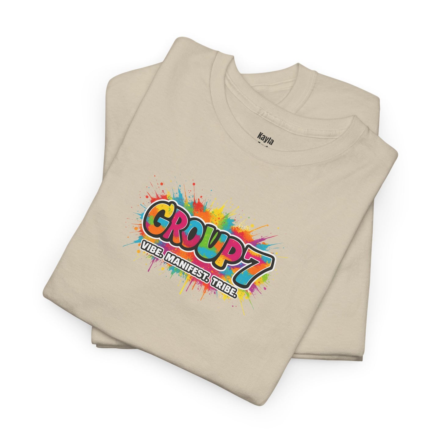 Group 7 Vibe Manifest Tribe T-Shirt by K&S