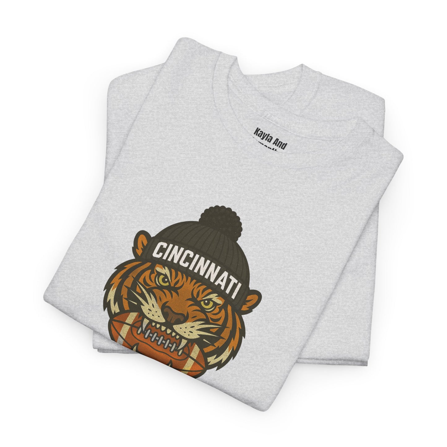 Cincinnati Football T-Shirt | Retro Vintage Design Tee For Sports Fans