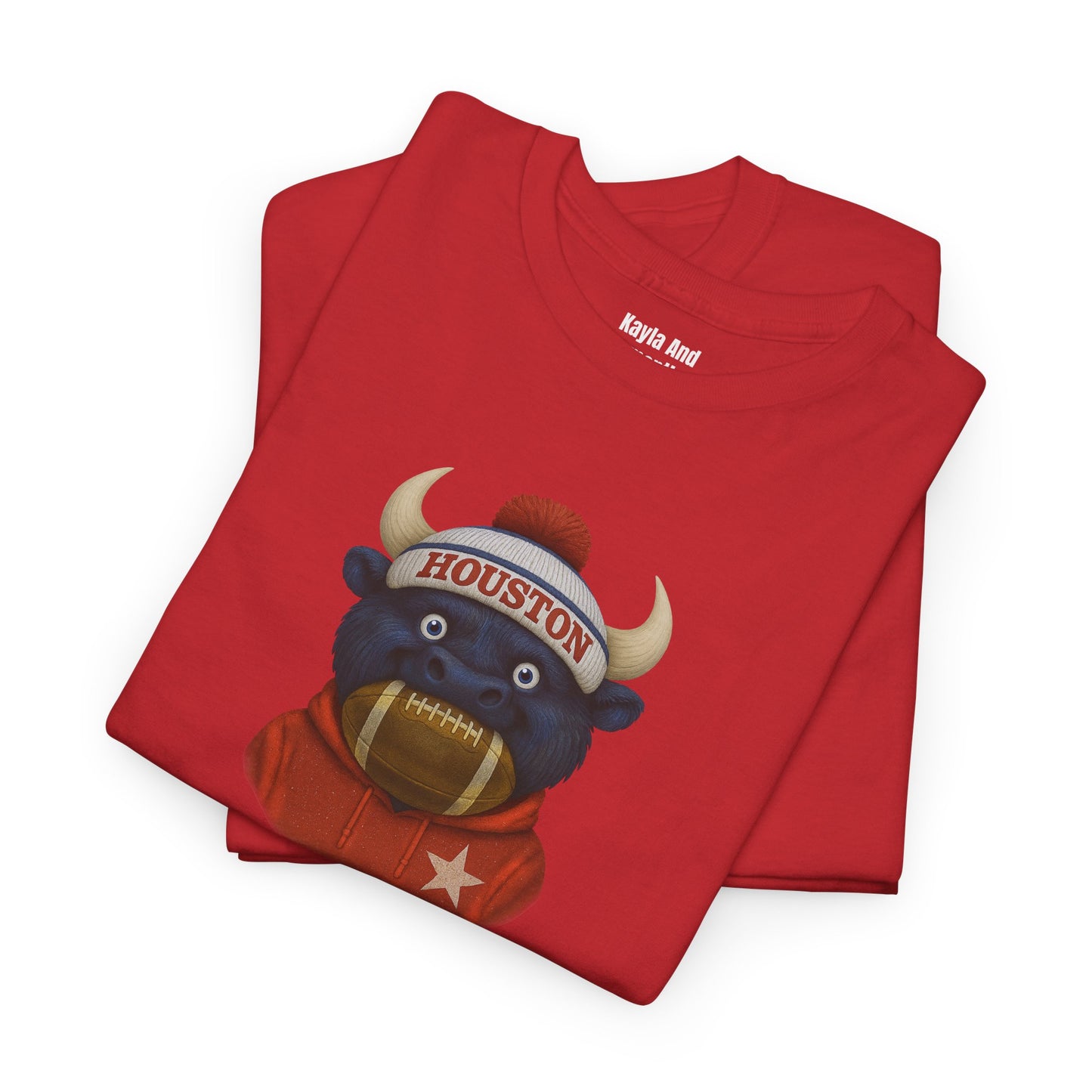 Houston Football T-Shirt | Retro Vintage Design Tee For Sports Fans