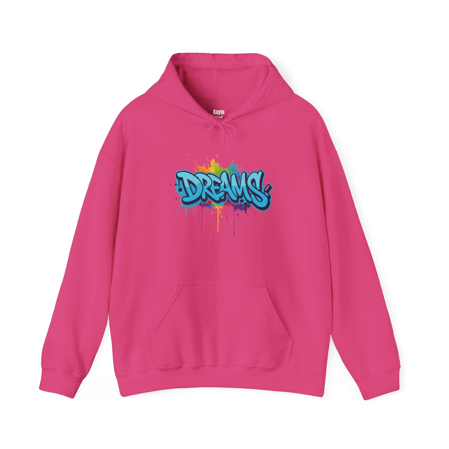 DREAMS Graffiti Hoodie | Flow of Life & Trust the Process Manifestation Apparel