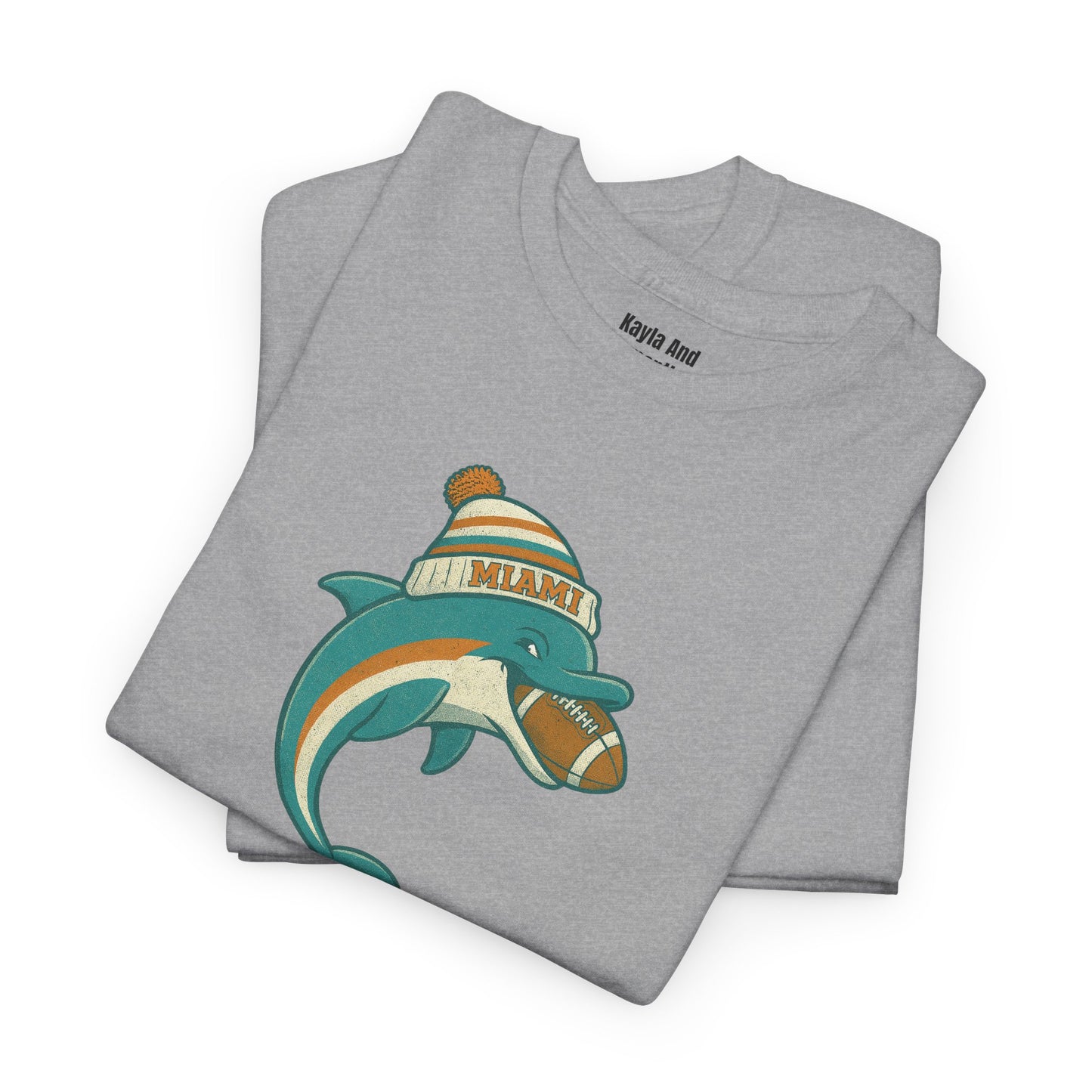 Miami Football T-Shirt | Retro Vintage Design Tee For Sports Fans
