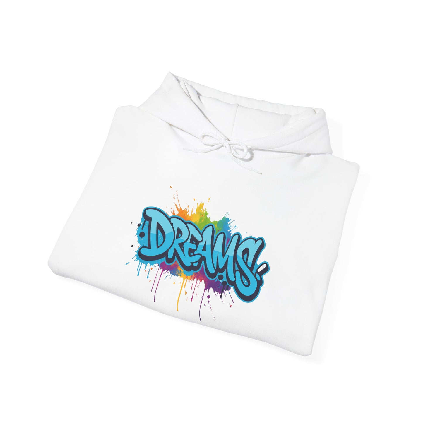 DREAMS Graffiti Hoodie | Flow of Life & Trust the Process Manifestation Apparel