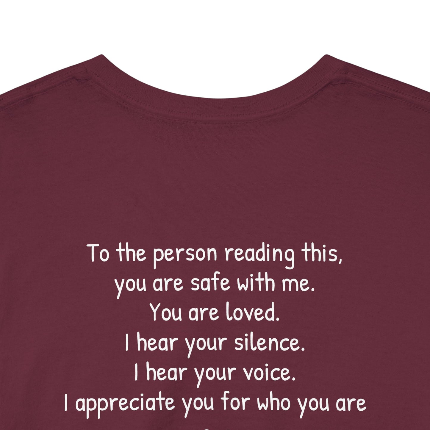 SAFE PLACE T-shirt – “You Are Safe With Me” Mental Health Tee