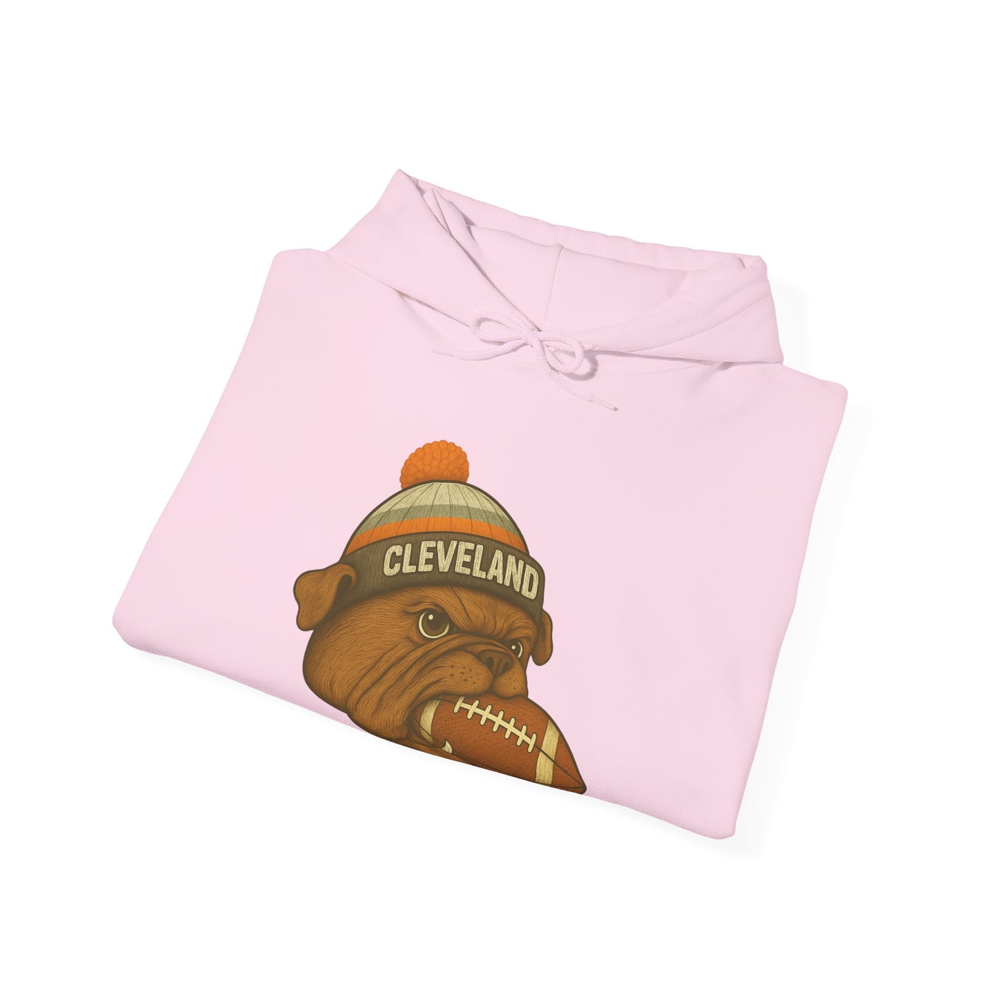 Cleveland Football Hoodie | Retro Vintage Design Sweatshirt For Sports Fans