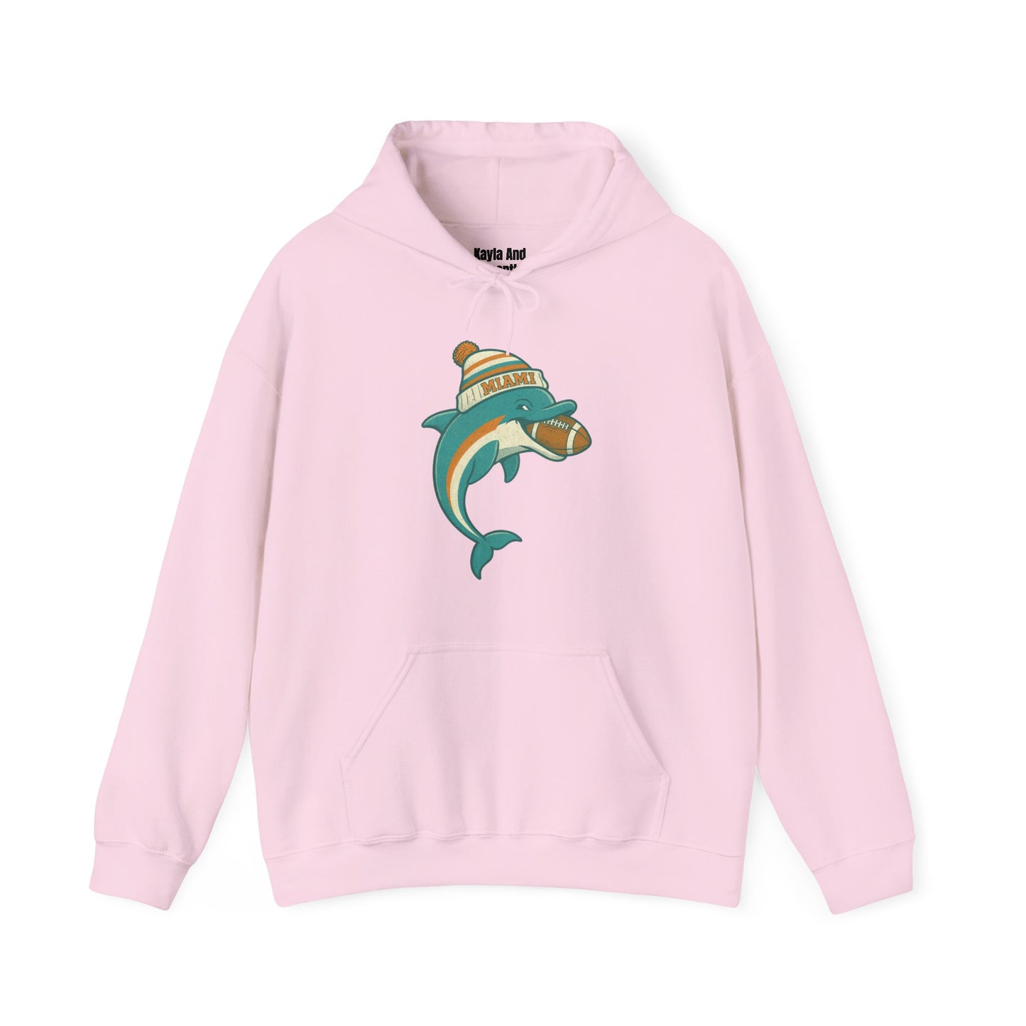 Miami Football Hoodie | Retro Vintage Design Sweatshirt For Sports Fans