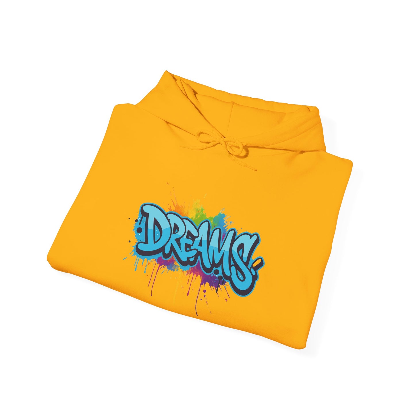 DREAMS Graffiti Hoodie | Flow of Life & Trust the Process Manifestation Apparel