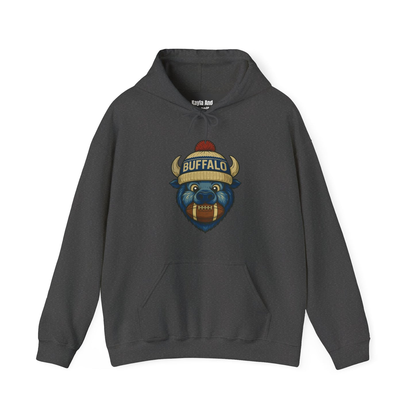 Buffalo Football Hoodie | Retro Vintage Design Sweatshirt For Sports Fans
