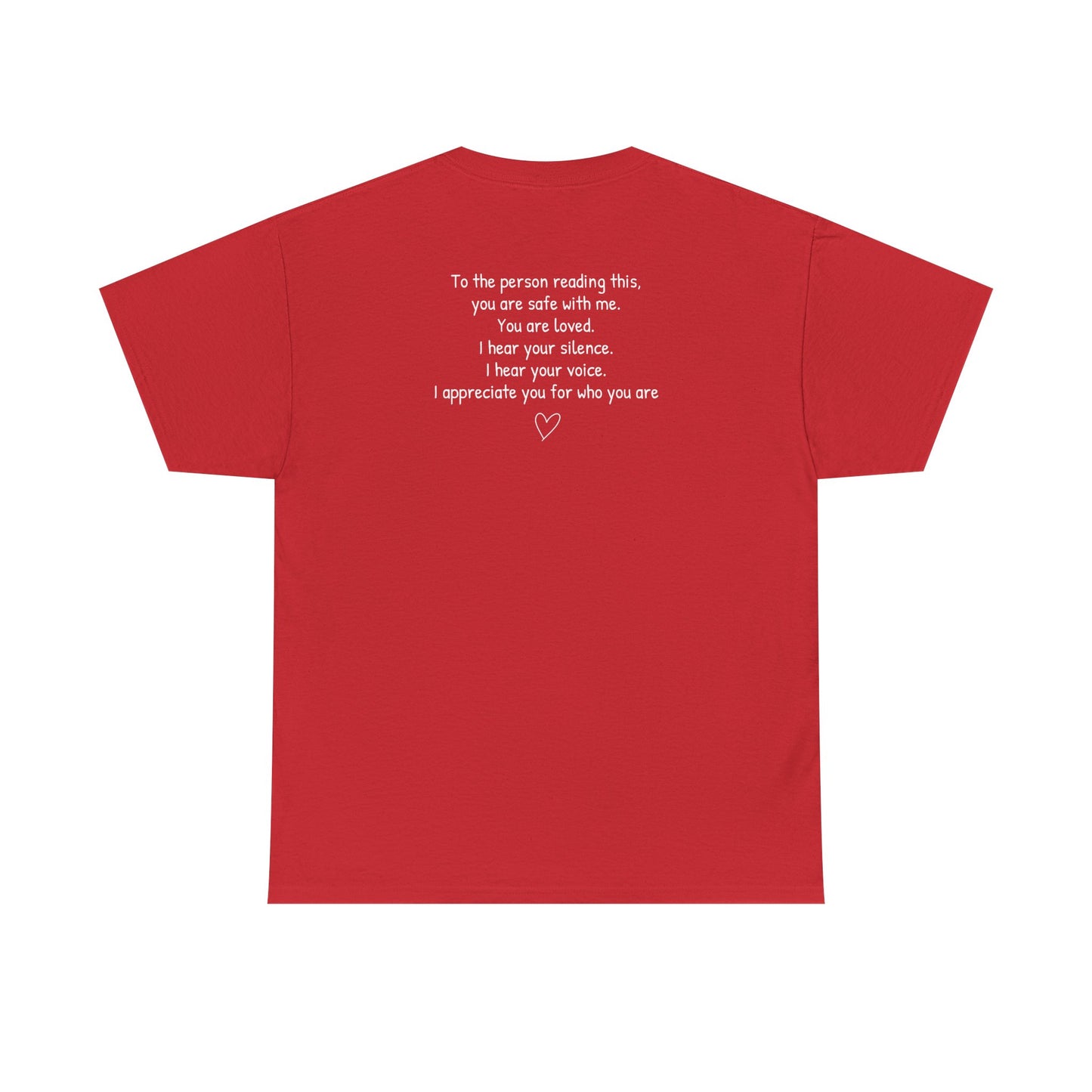 SAFE PLACE T-shirt – “You Are Safe With Me” Mental Health Tee