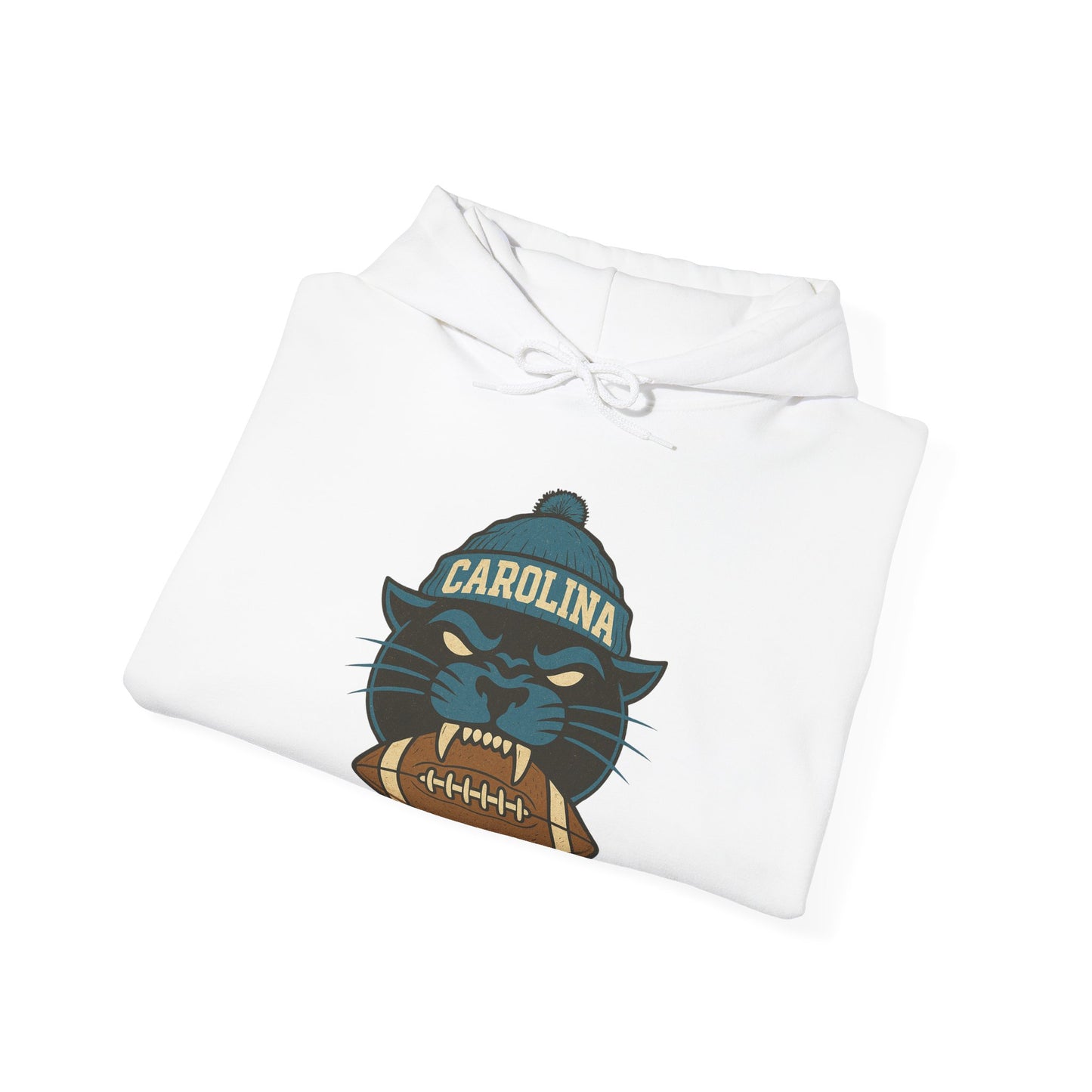 Carolina Football Hoodie | Retro Vintage Design Sweatshirt For Sports Fans