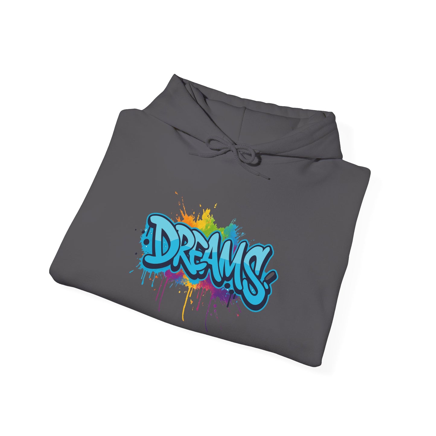 DREAMS Graffiti Hoodie | Flow of Life & Trust the Process Manifestation Apparel