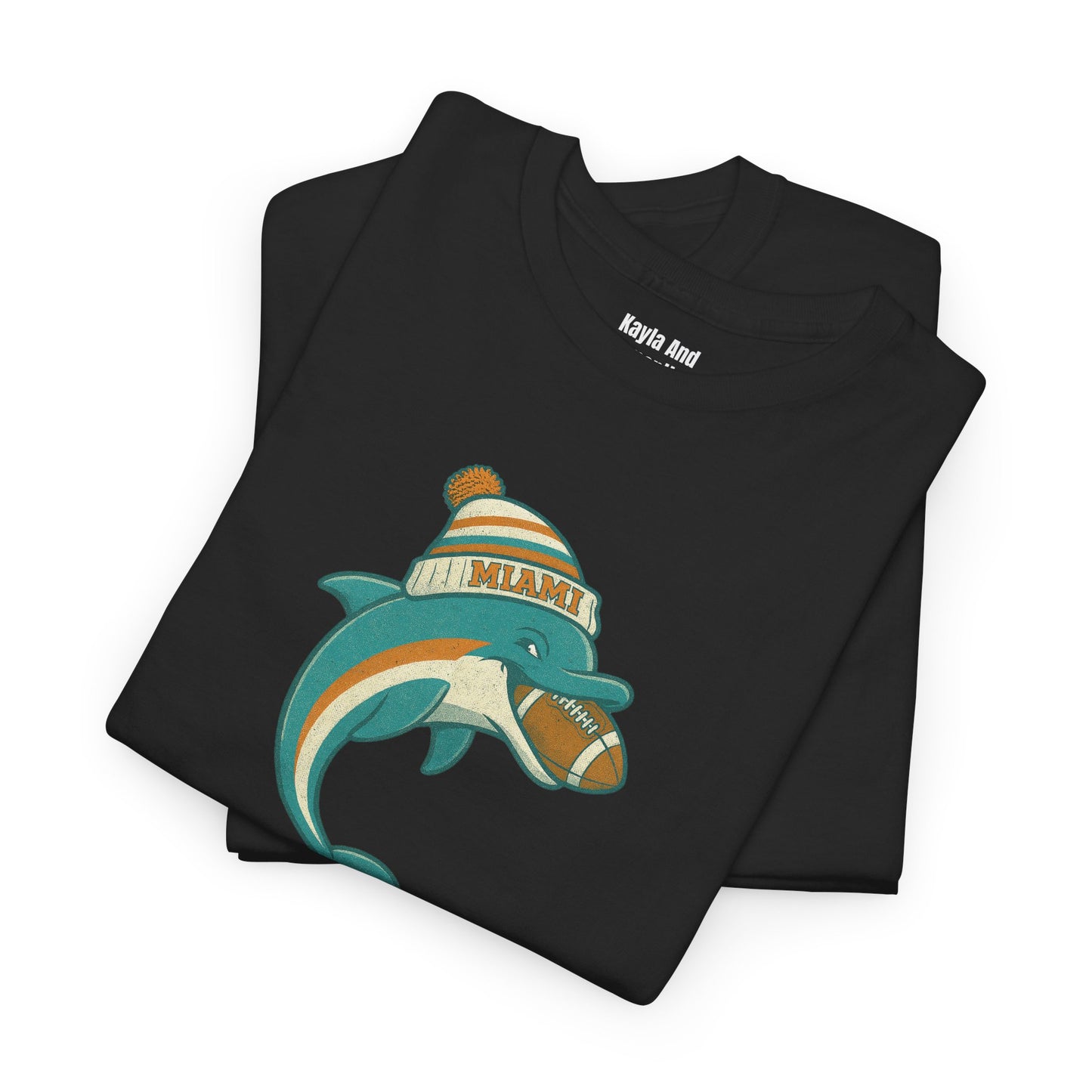 Miami Football T-Shirt | Retro Vintage Design Tee For Sports Fans