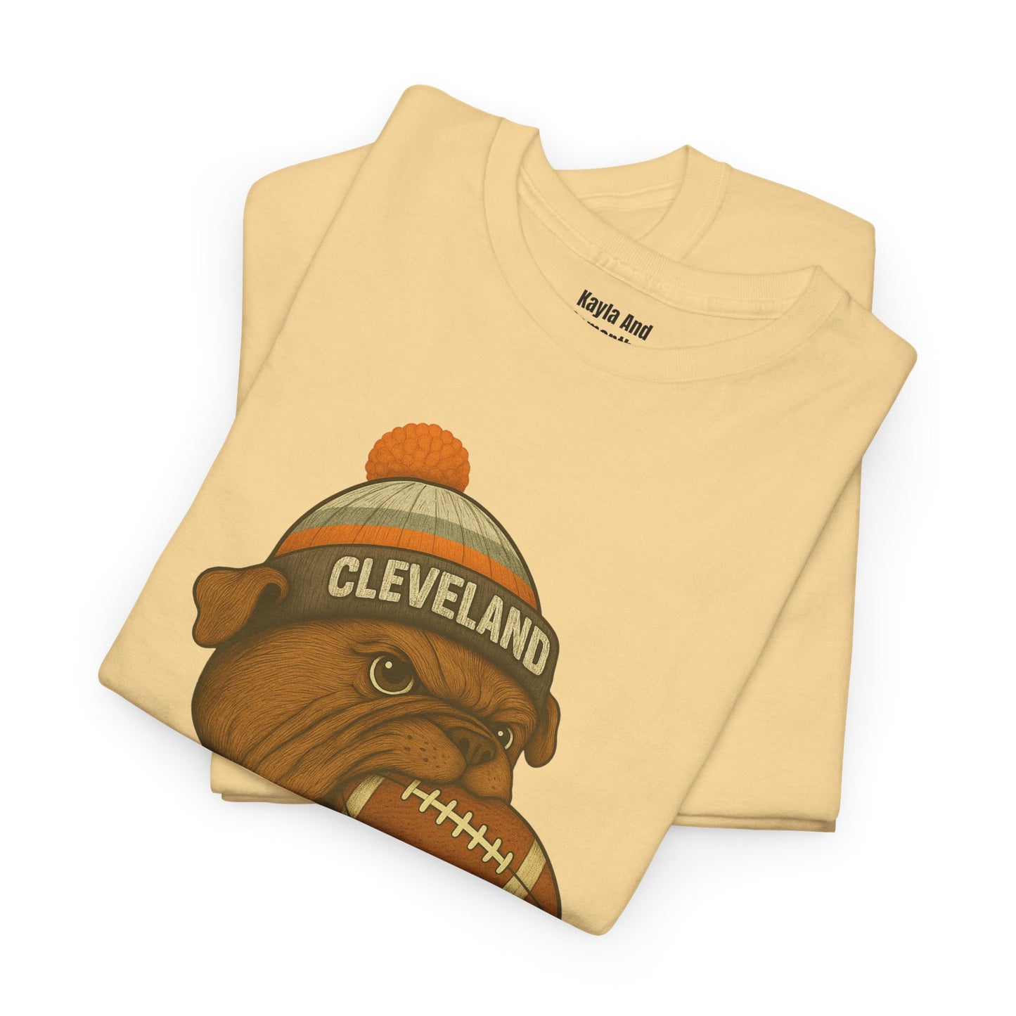 Cleveland Football T-Shirt | Retro Vintage Design Tee For Sports Fans