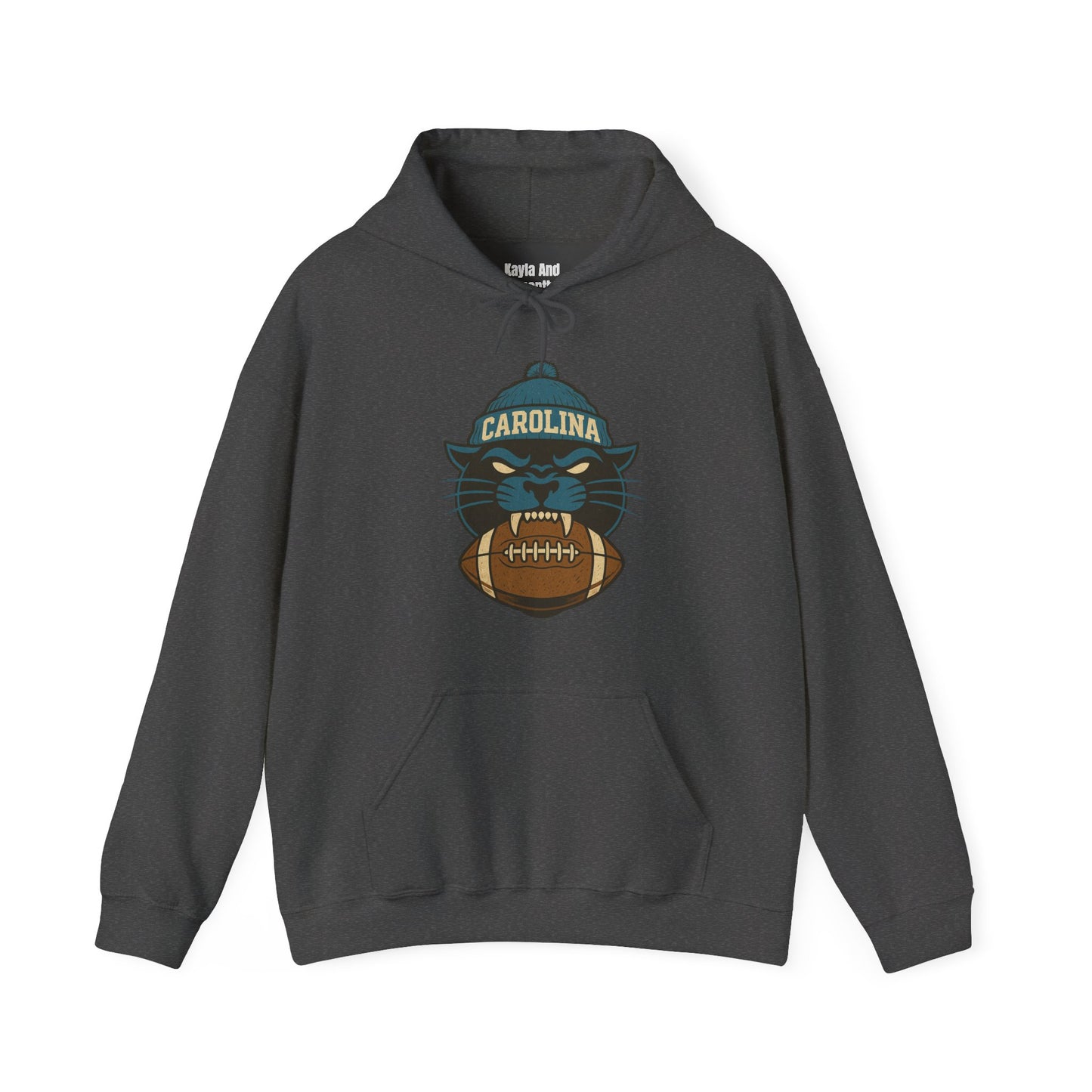 Carolina Football Hoodie | Retro Vintage Design Sweatshirt For Sports Fans