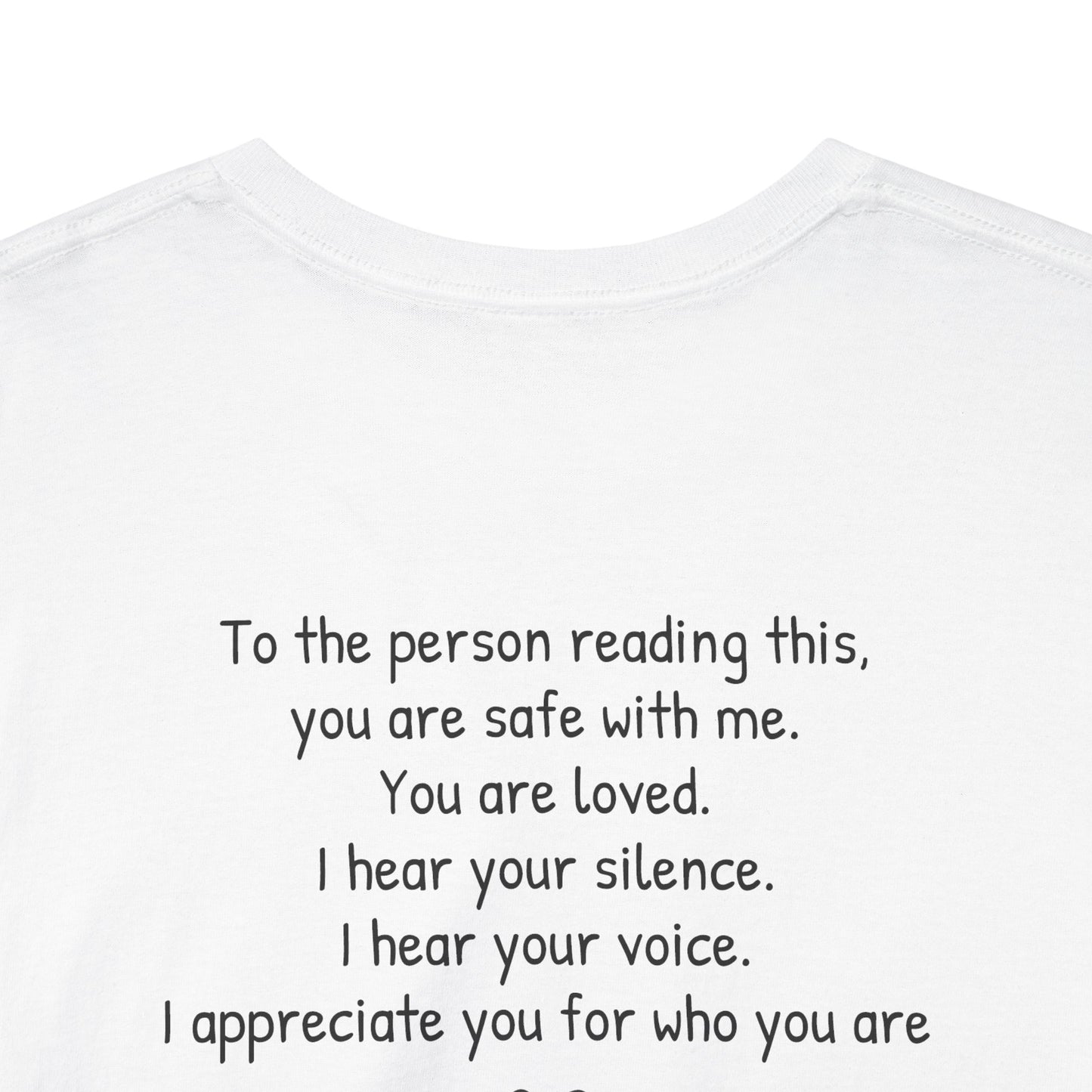 SAFE PLACE T-shirt – “You Are Safe With Me” Mental Health Tee