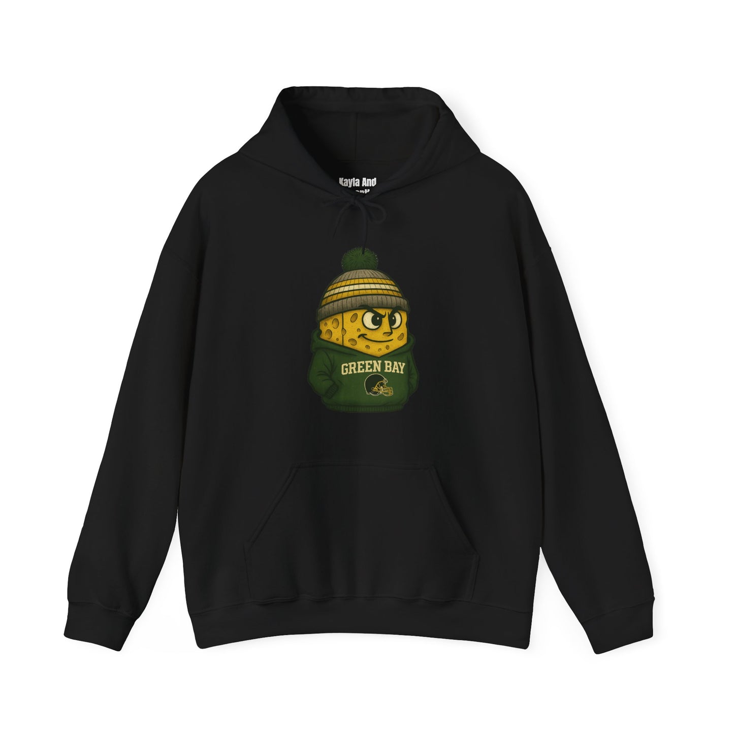 Green Bay Football Hoodie | Retro Vintage Design Sweatshirt For Sports Fans