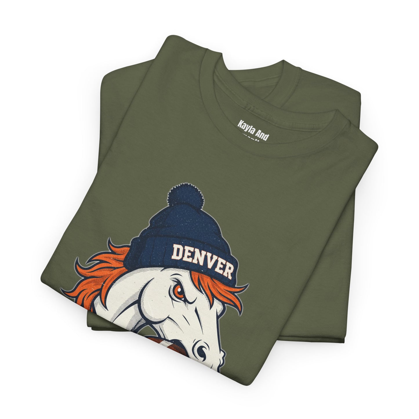 Denver Football T-Shirt | Retro Vintage Design Tee For Sports Fans