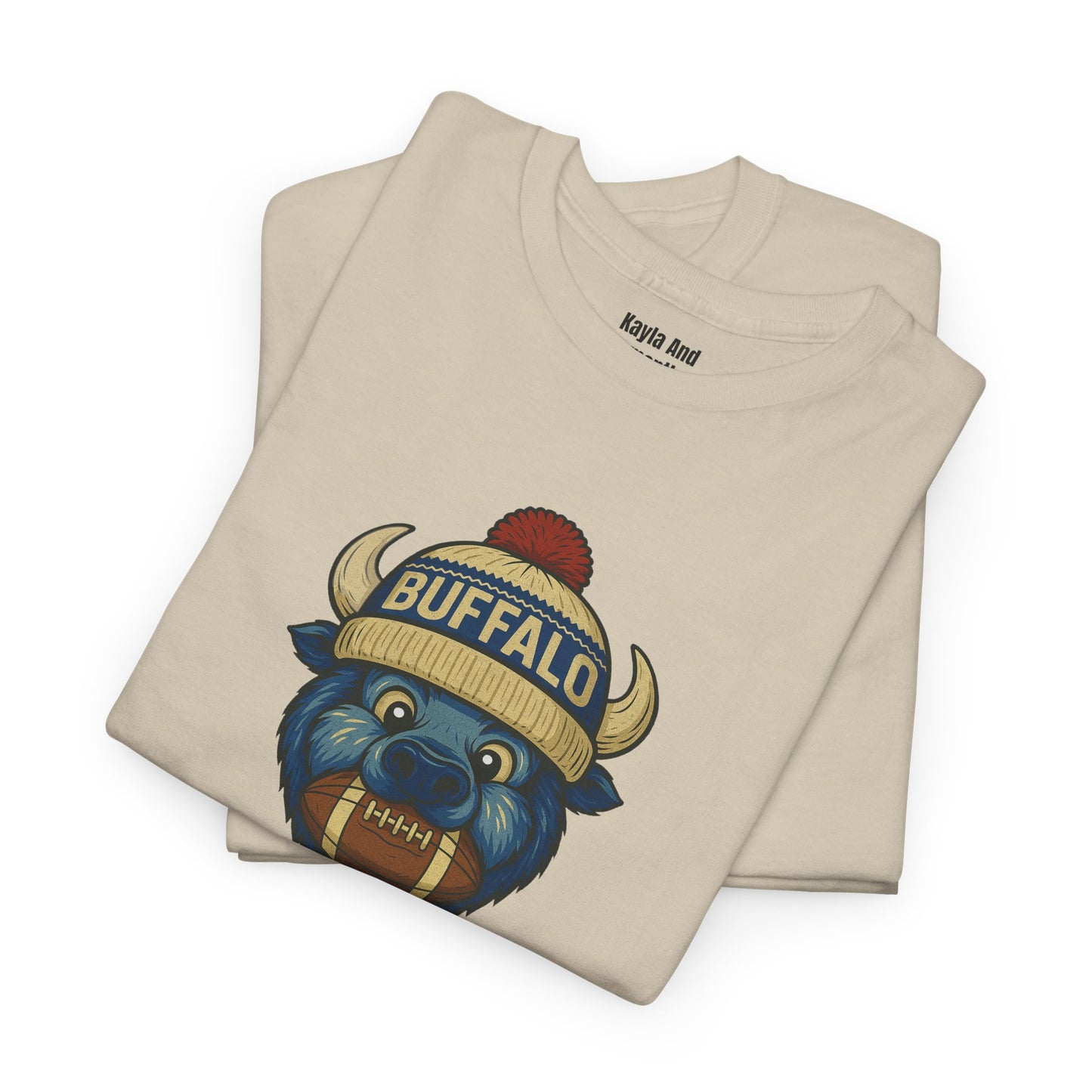 Buffalo Football T-Shirt | Retro Vintage Design Tee For Sports Fans