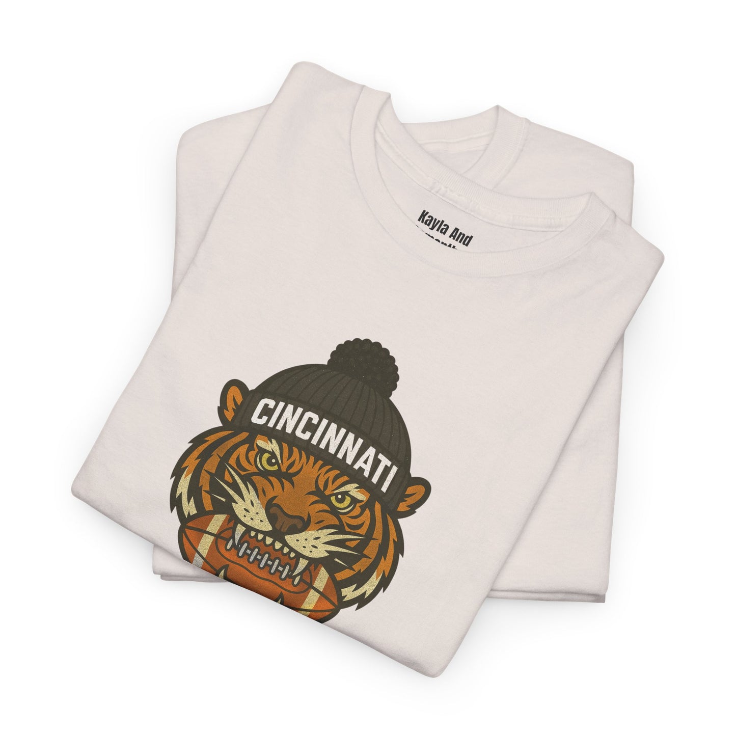 Cincinnati Football T-Shirt | Retro Vintage Design Tee For Sports Fans