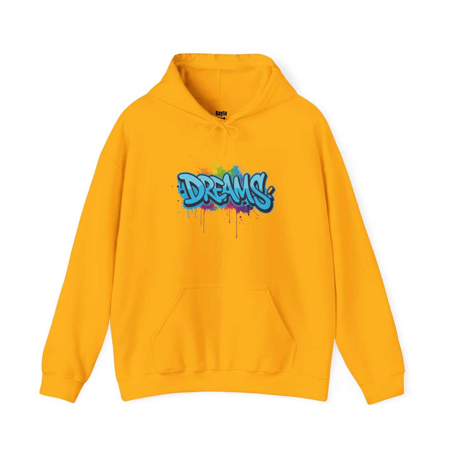 DREAMS Graffiti Hoodie | Flow of Life & Trust the Process Manifestation Apparel