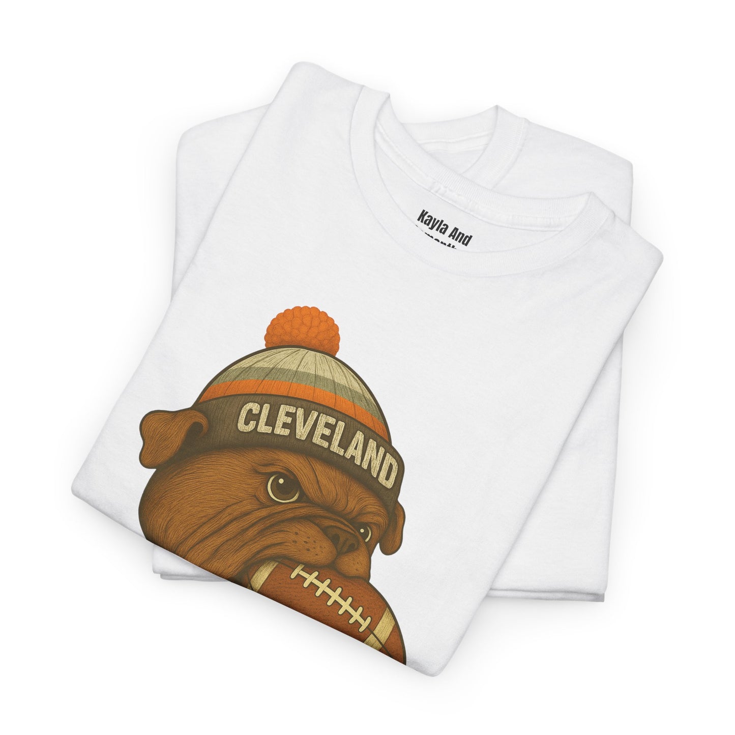 Cleveland Football T-Shirt | Retro Vintage Design Tee For Sports Fans