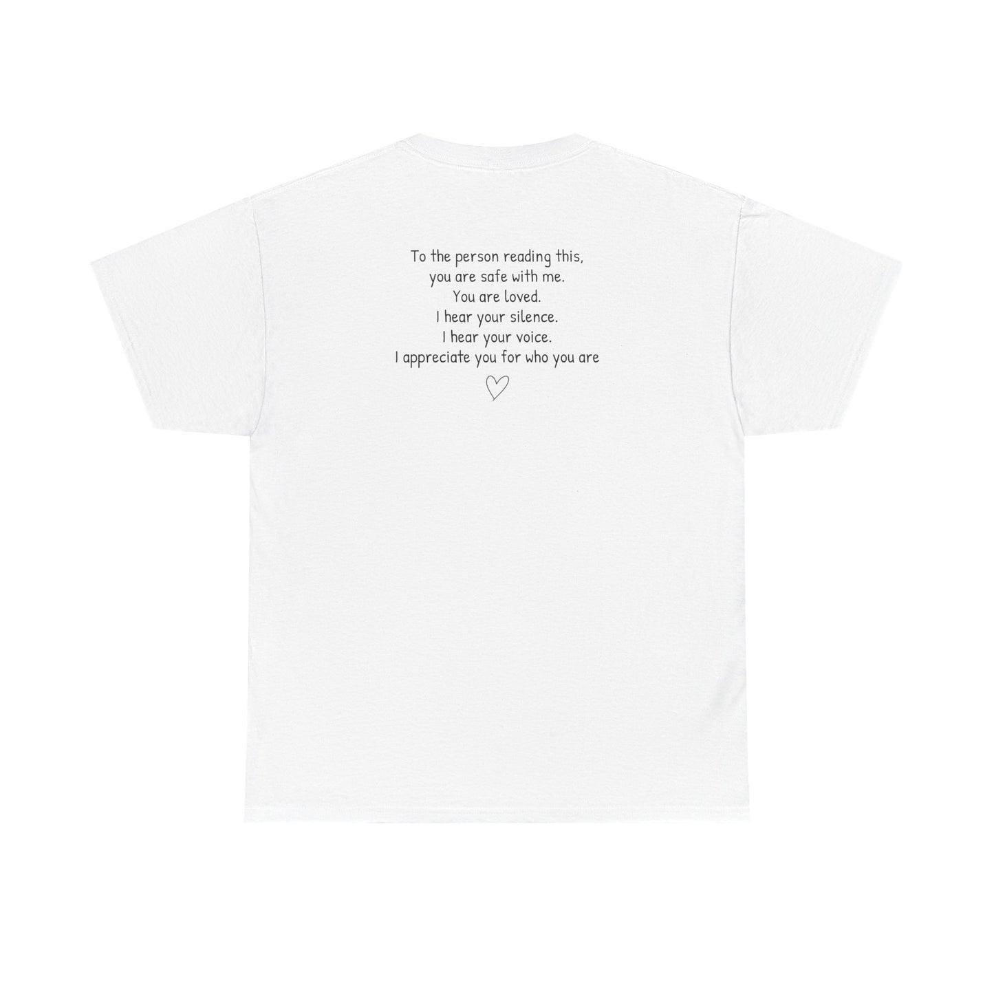 SAFE PLACE T-shirt – “You Are Safe With Me” Mental Health Tee