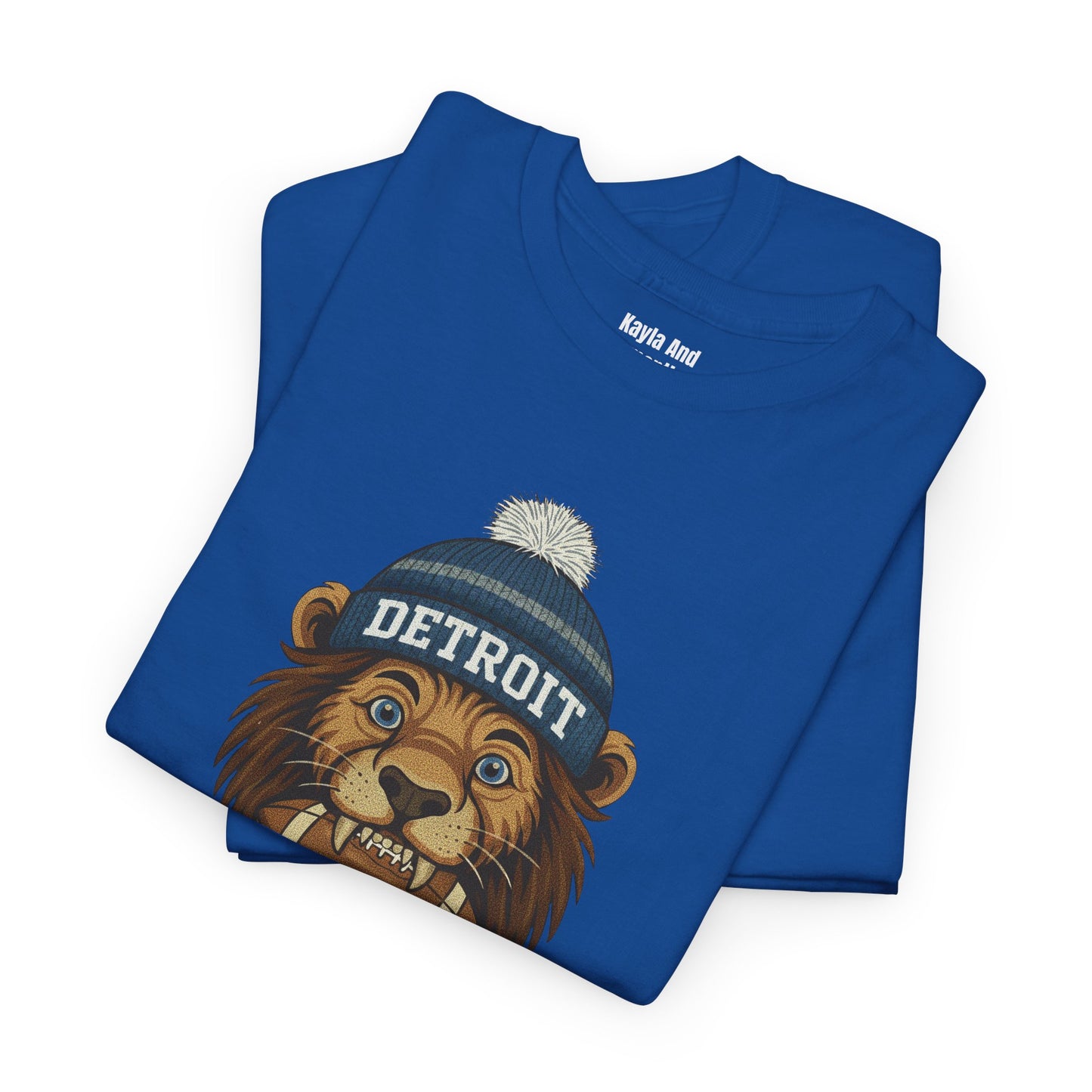 Detroit Football T-Shirt | Retro Vintage Design Tee For Sports Fans