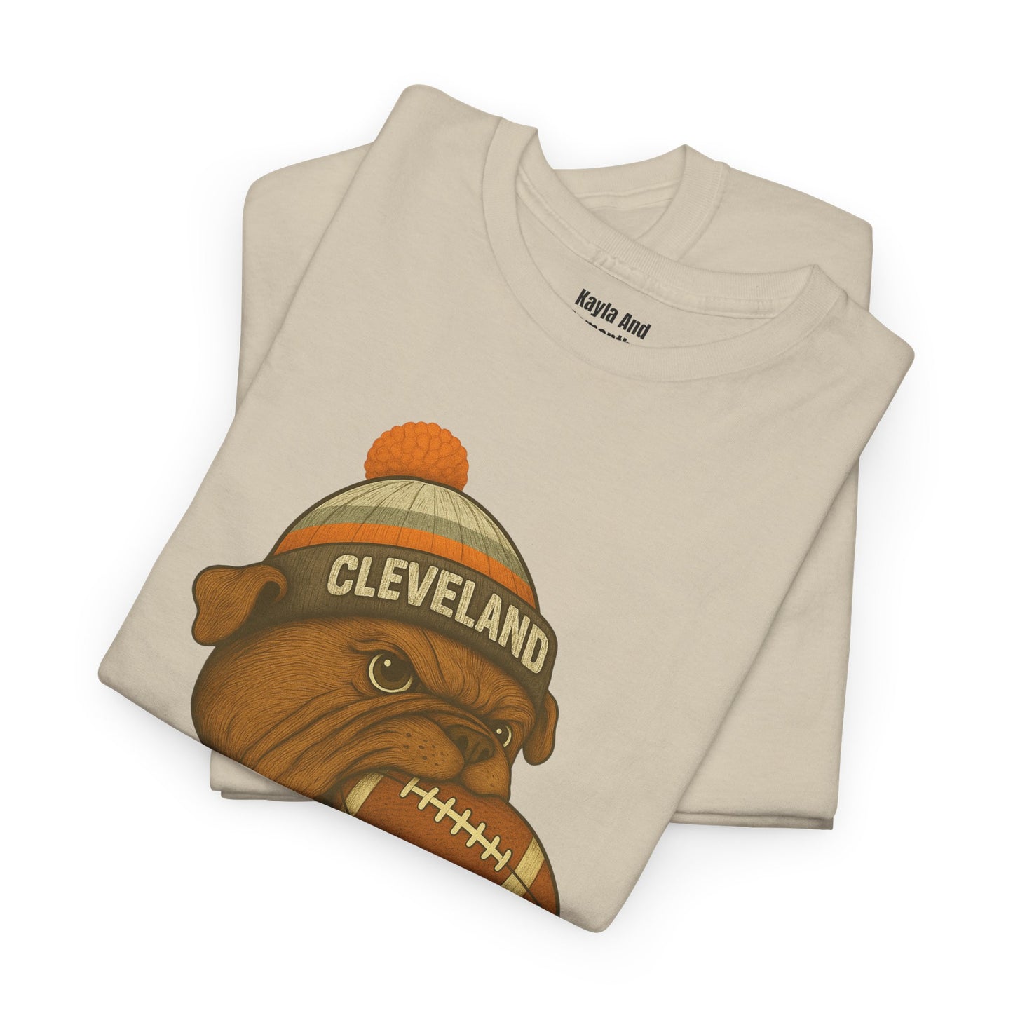 Cleveland Football T-Shirt | Retro Vintage Design Tee For Sports Fans