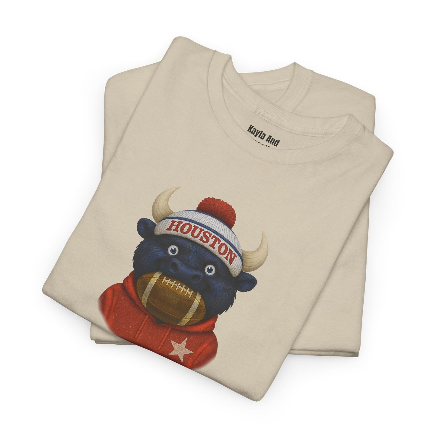 Houston Football T-Shirt | Retro Vintage Design Tee For Sports Fans