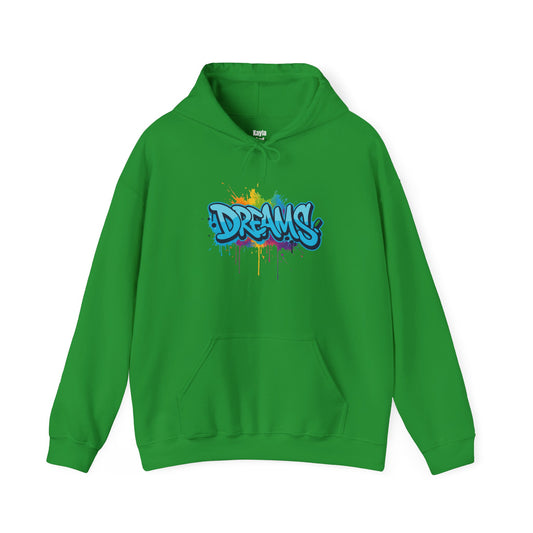 DREAMS Graffiti Hoodie | Flow of Life & Trust the Process Manifestation Apparel