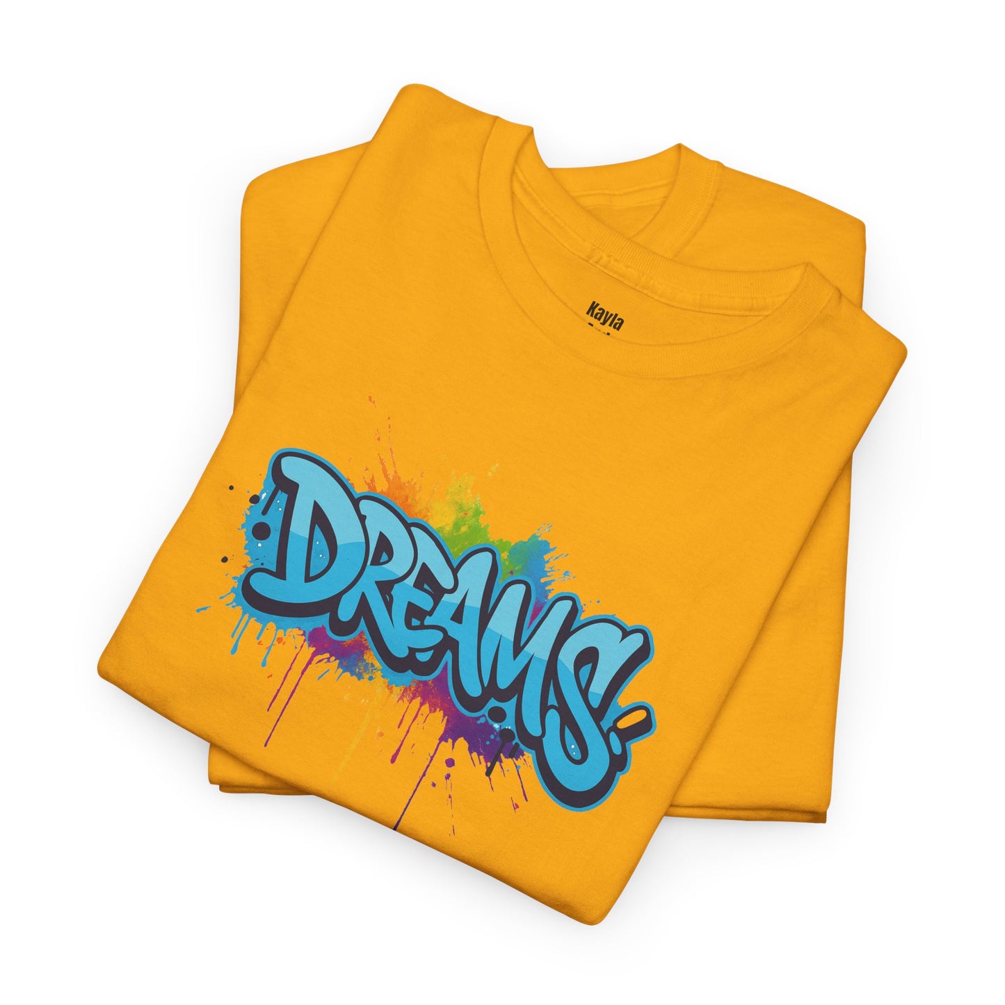 DREAMS Graffiti T-Shirt | Flow of Life & Trust the Process Manifestation Apparel