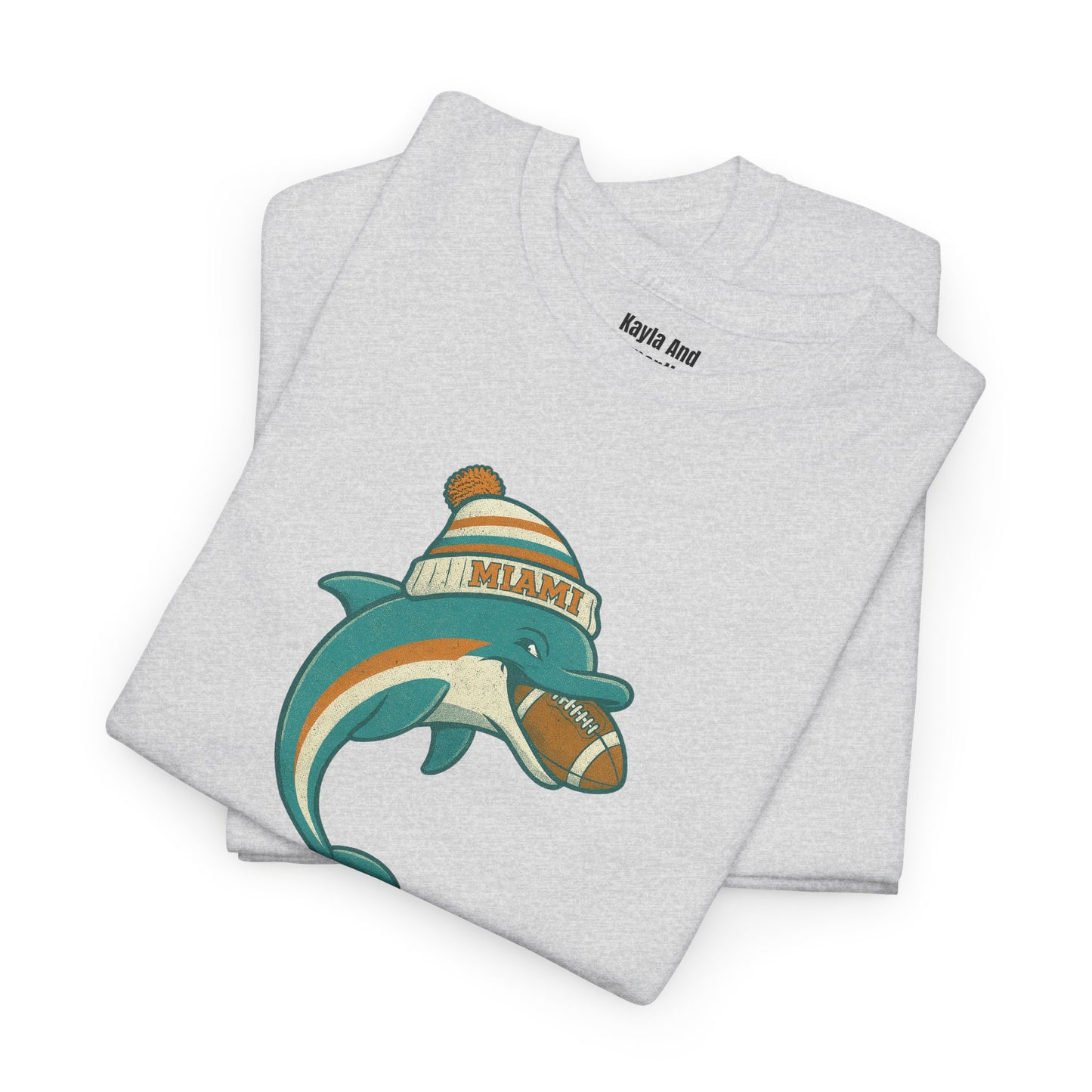 Miami Football T-Shirt | Retro Vintage Design Tee For Sports Fans