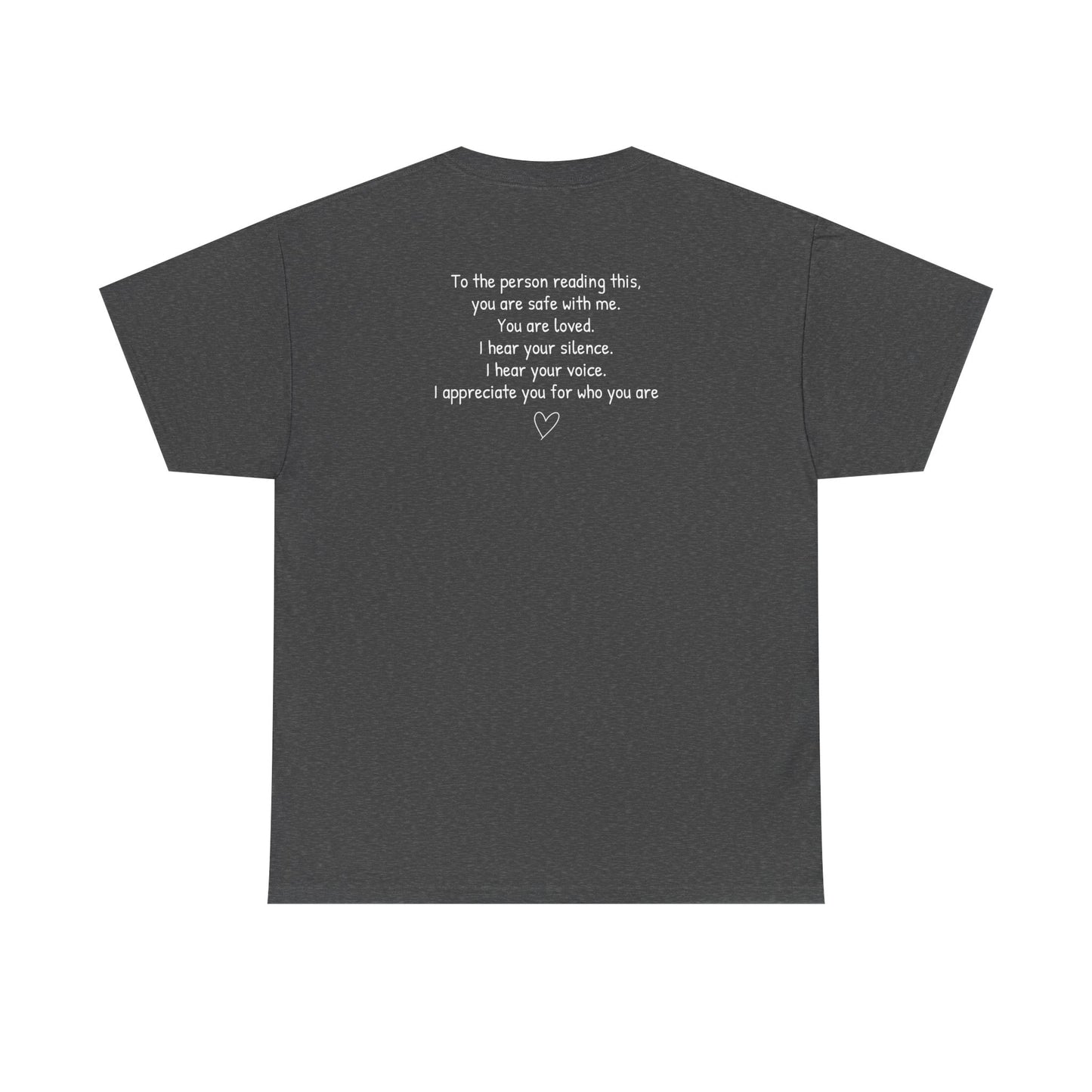 SAFE PLACE T-shirt – “You Are Safe With Me” Mental Health Tee