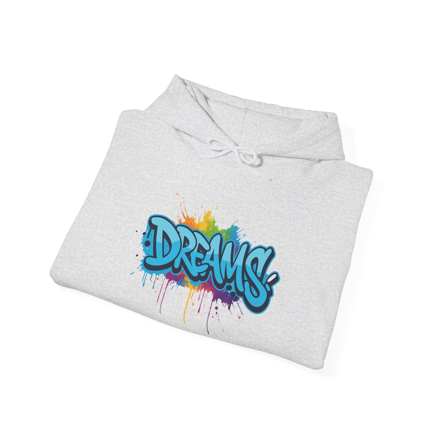 DREAMS Graffiti Hoodie | Flow of Life & Trust the Process Manifestation Apparel