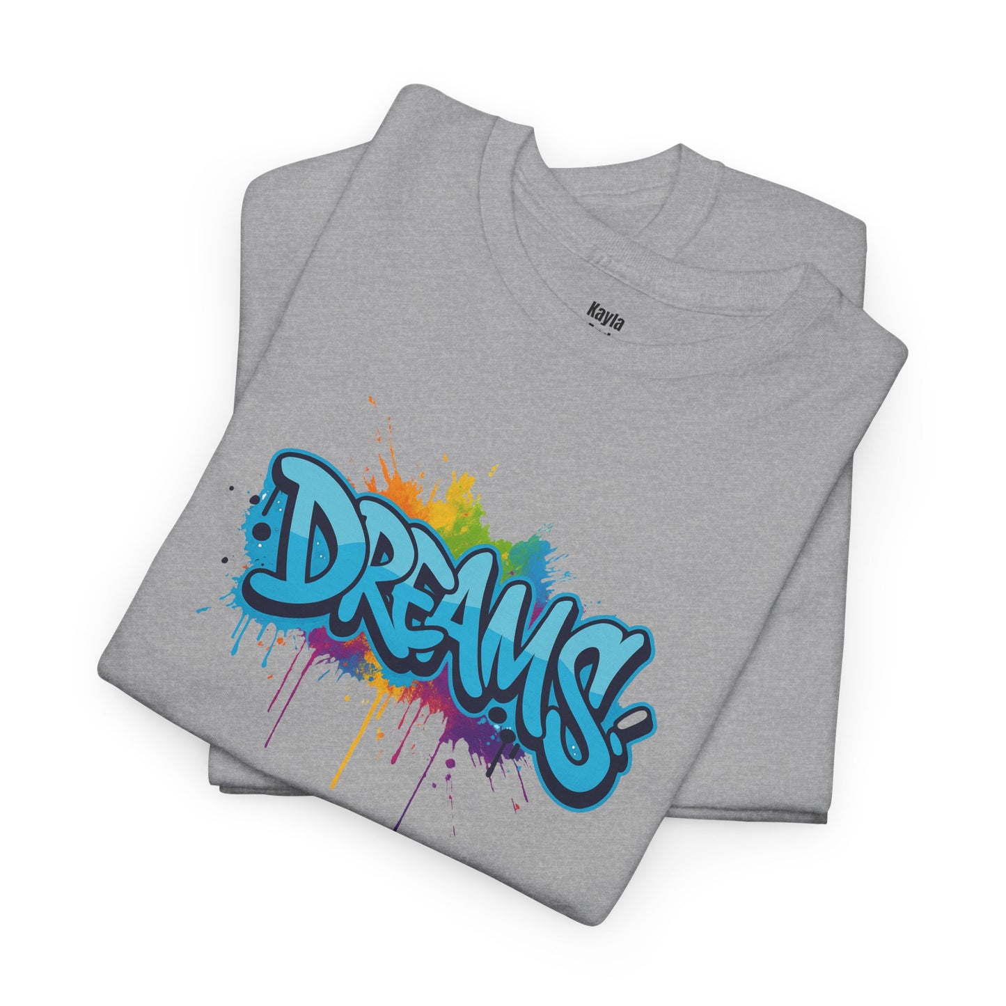 DREAMS Graffiti T-Shirt | Flow of Life & Trust the Process Manifestation Apparel
