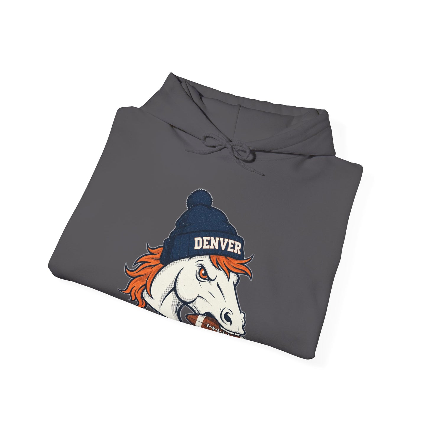 Denver Football Hoodie | Retro Vintage Design Sweatshirt For Sports Fans