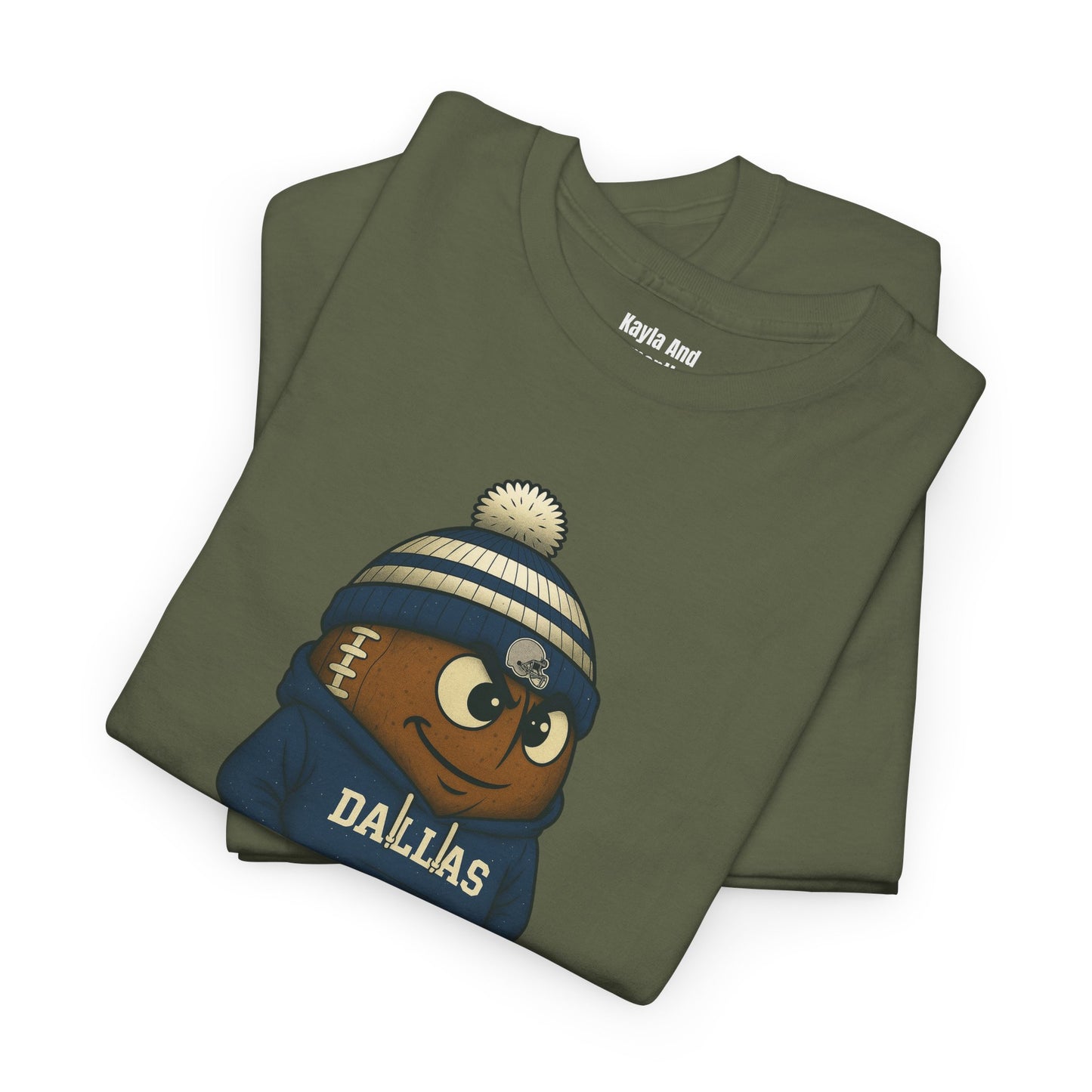 Dallas Football T-Shirt | Retro Vintage Design Tee For Sports Fans
