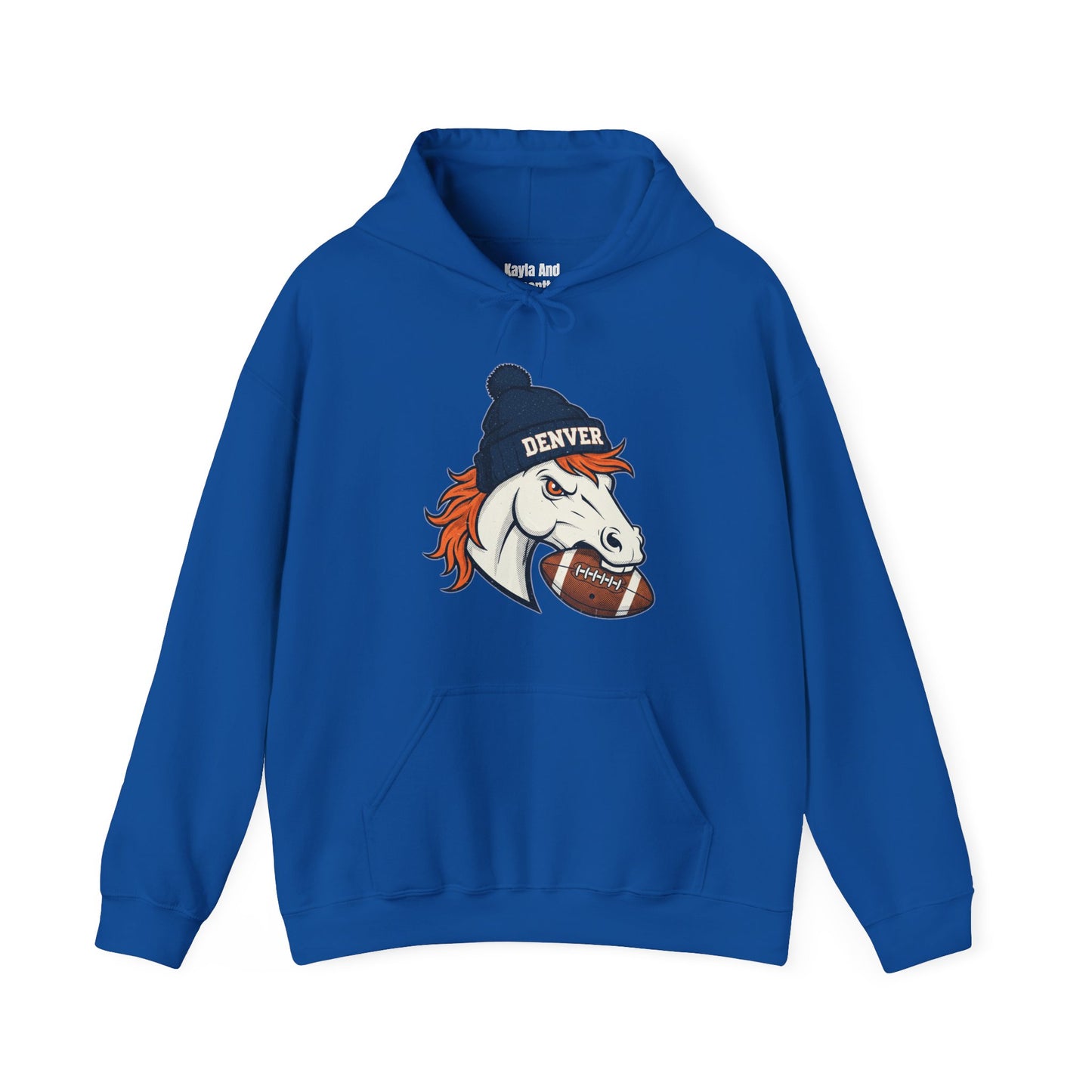Denver Football Hoodie | Retro Vintage Design Sweatshirt For Sports Fans