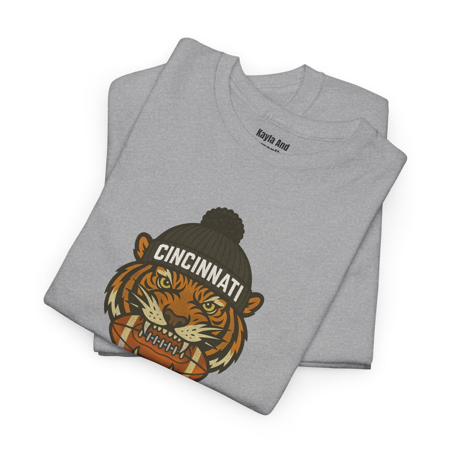 Cincinnati Football T-Shirt | Retro Vintage Design Tee For Sports Fans