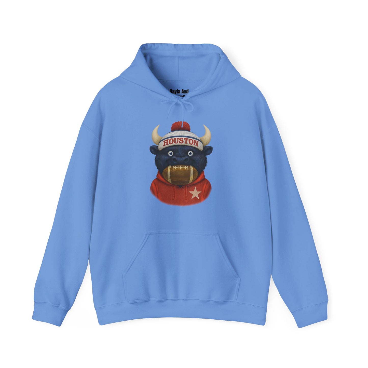 Houston Football Hoodie | Retro Vintage Design Sweatshirt For Sports Fans