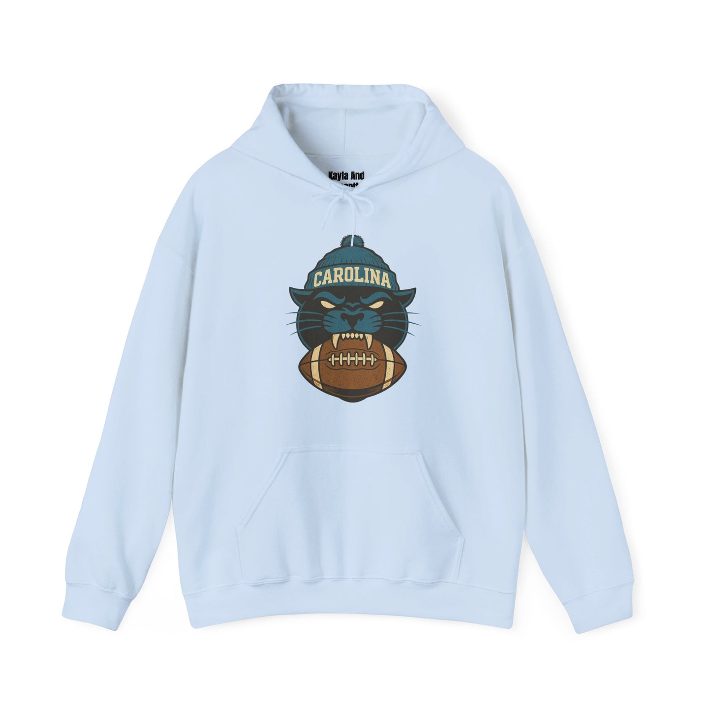 Carolina Football Hoodie | Retro Vintage Design Sweatshirt For Sports Fans