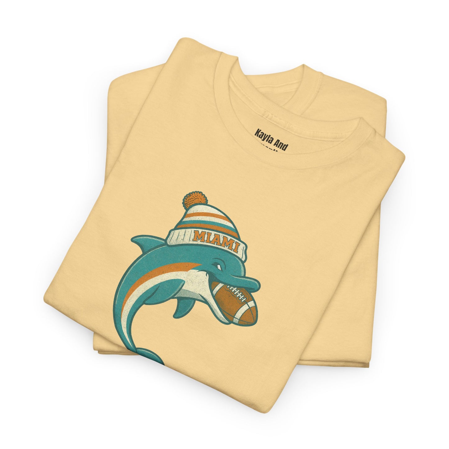 Miami Football T-Shirt | Retro Vintage Design Tee For Sports Fans