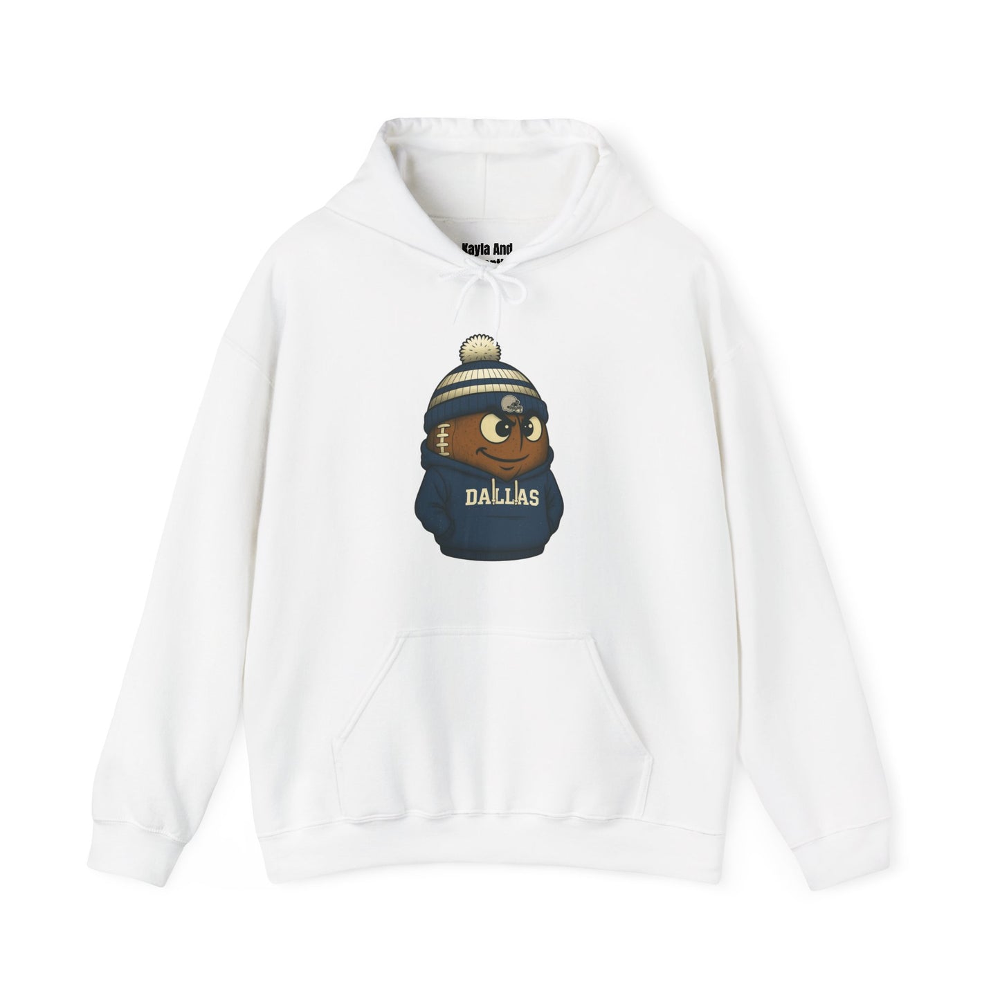Dallas Football Hoodie | Retro Vintage Design Sweatshirt For Sports Fans