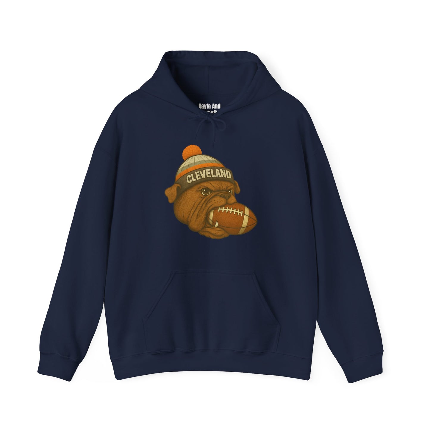 Cleveland Football Hoodie | Retro Vintage Design Sweatshirt For Sports Fans