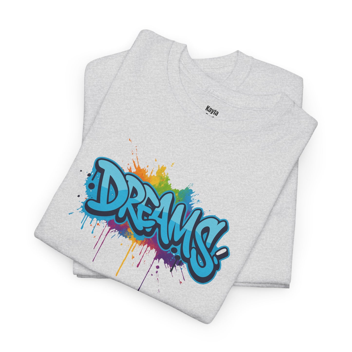 DREAMS Graffiti T-Shirt | Flow of Life & Trust the Process Manifestation Apparel